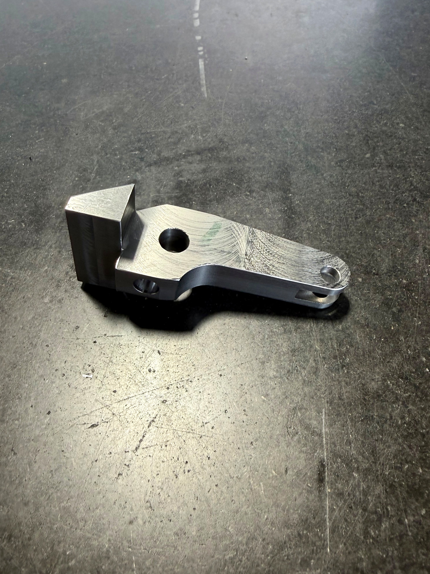 Small machined metal component